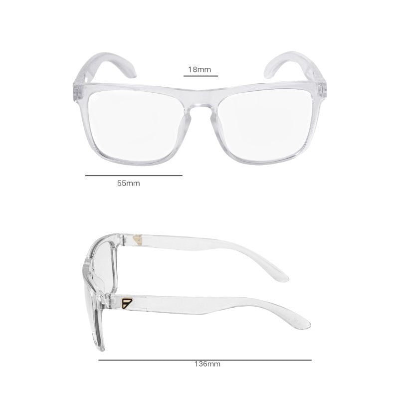 Frontline Optics Pomona ClearGuard Z87 Safety Glasses
