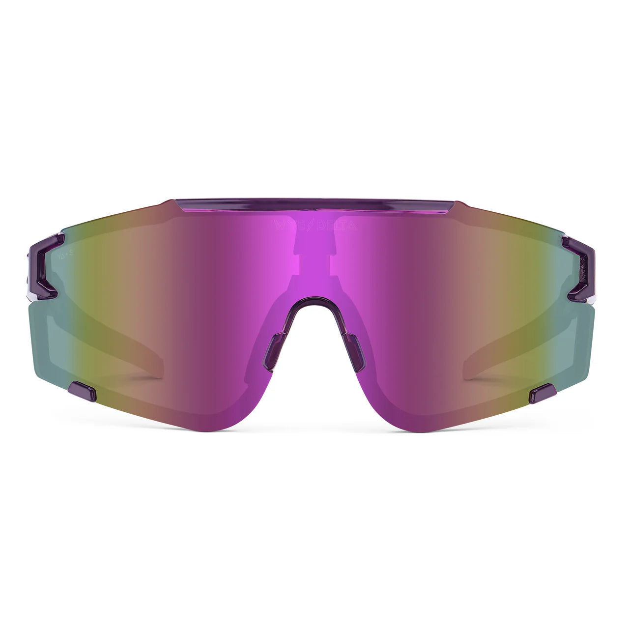 Wye Delta Z87+ HiViz 2.0 Translucent Purple Polarized Safety Glasses