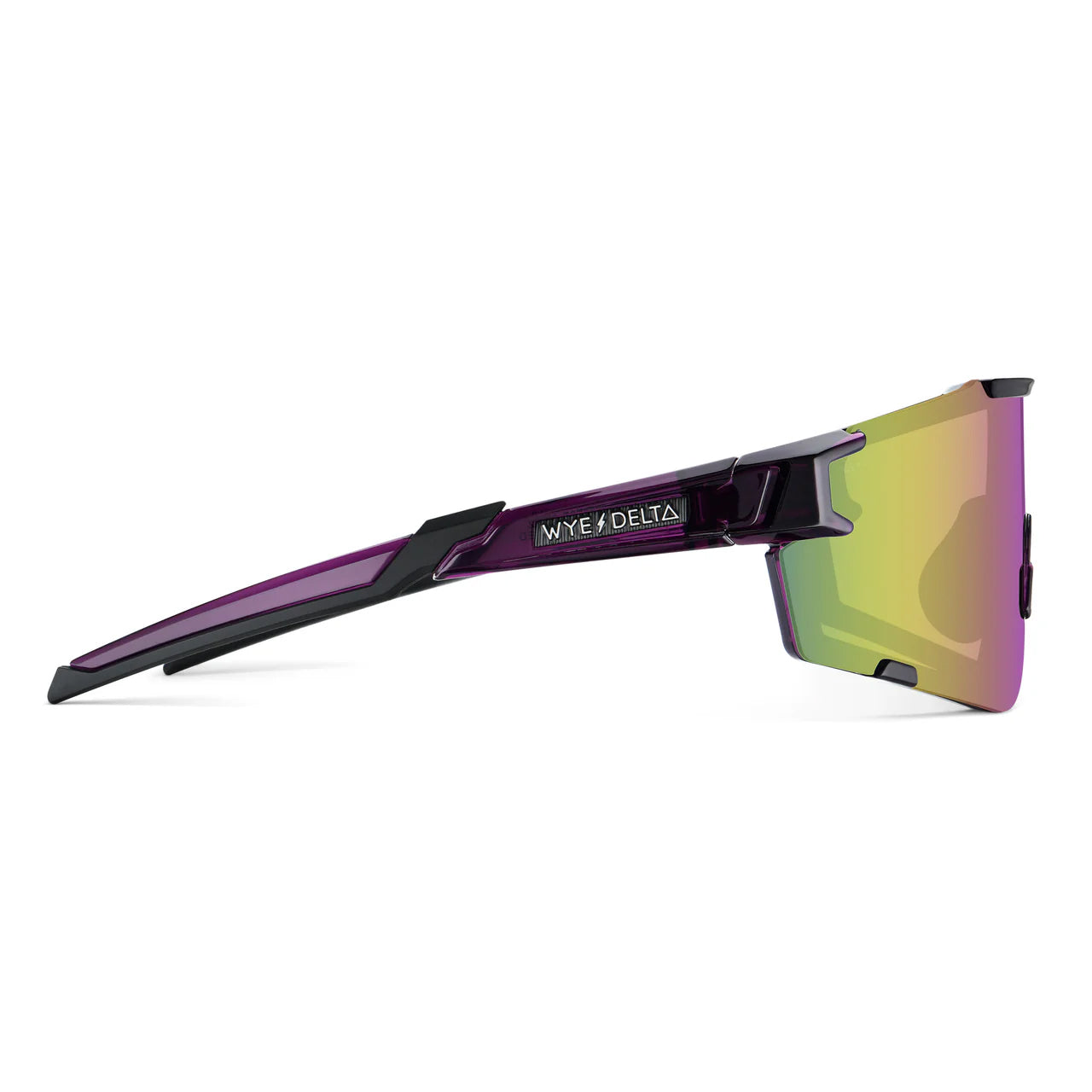 Wye Delta Z87+ HiViz 2.0 Translucent Purple Polarized Safety Glasses