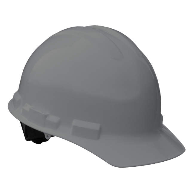 Radians Granite Cap Style Hard Hat 6 Point Ratchet Suspension Made in USA-Dark Gray-GHR6-DARK-GRAY-Safety Glasses USA-6