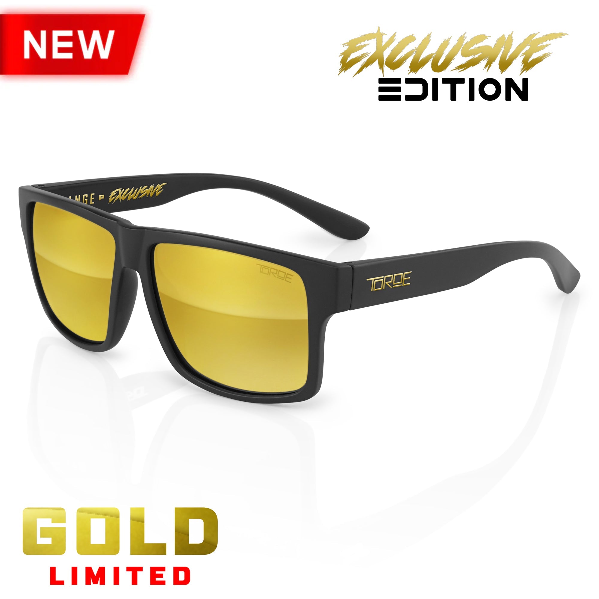 TOROE RANGE Exclusive Edition Gold Polarized Sunglasses-1