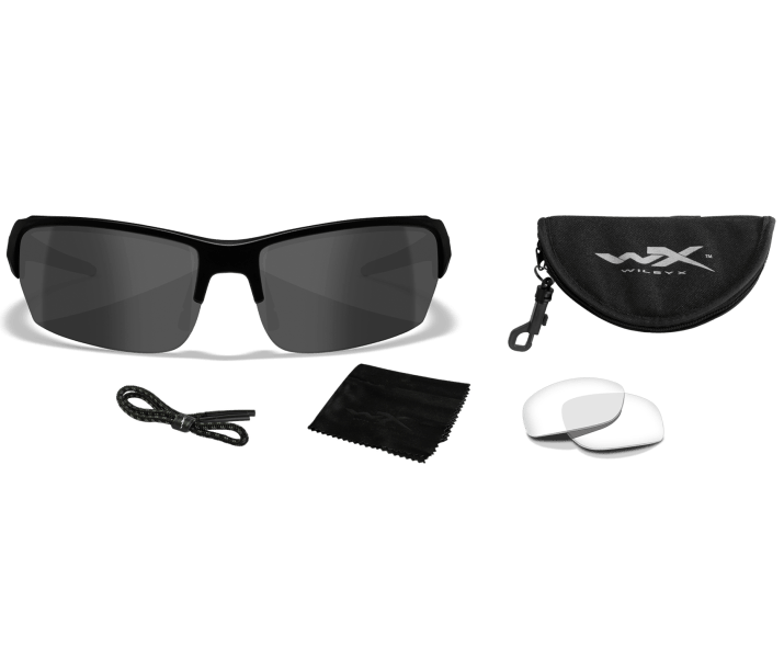 Wiley X Saint CHSAI07 Safety Glasses Two-Lens Kit Contents