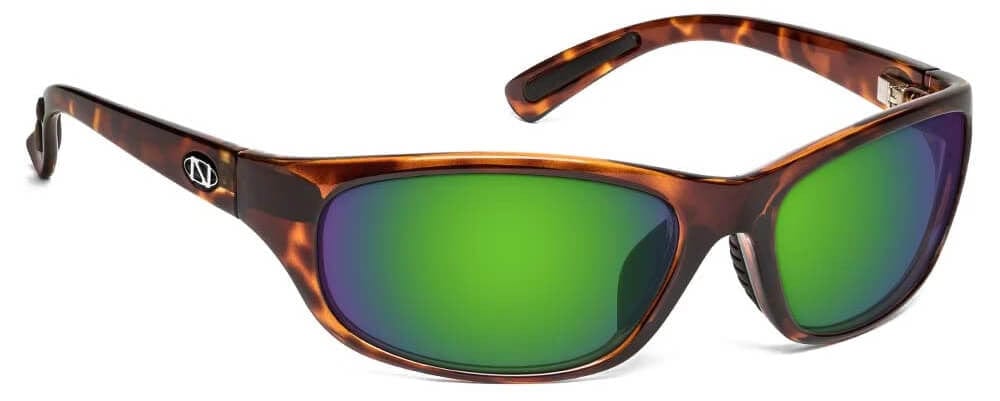 ONOS Oak Harbor Polarized Bifocal Sunglasses with Amber Green Mirror Lens