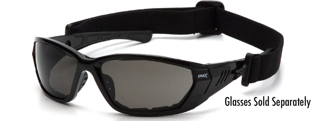 Pyramex Atrex Restraining Strap 108STRAP - Sample Shown on Atrex Safety Glasses (Glasses Sold Separately)