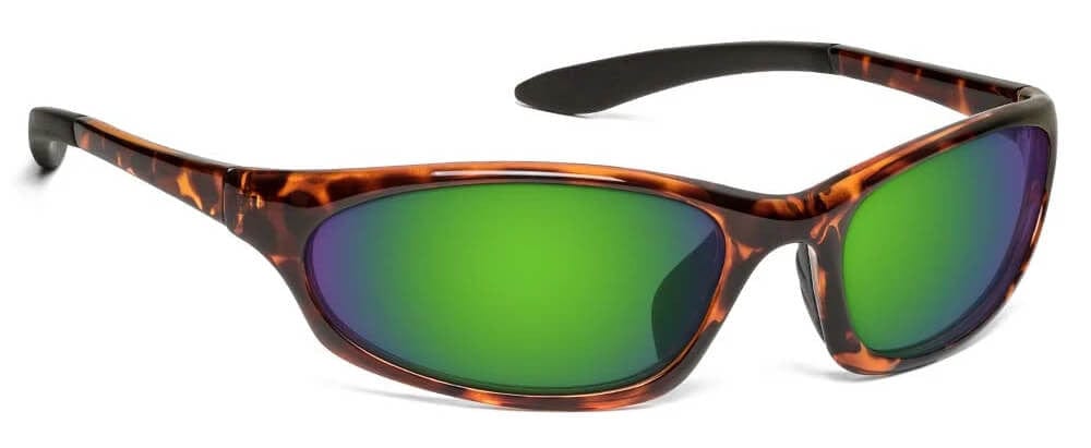 ONOS Ocracoke Polarized Bifocal Sunglasses with Amber Green Mirror Lens
