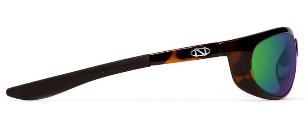 ONOS Sand Island Polarized Bifocal Sunglasses with Amber Green Mirror Lens - Side View