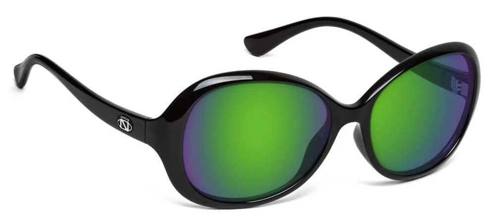 ONOS Cat Island Polarized Bifocal Sunglasses with Amber Green Mirror Lens