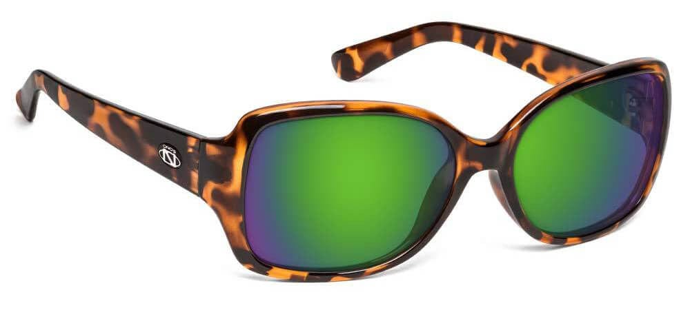 ONOS Breeze Polarized Bifocal Sunglasses with Amber Green Mirror Lens