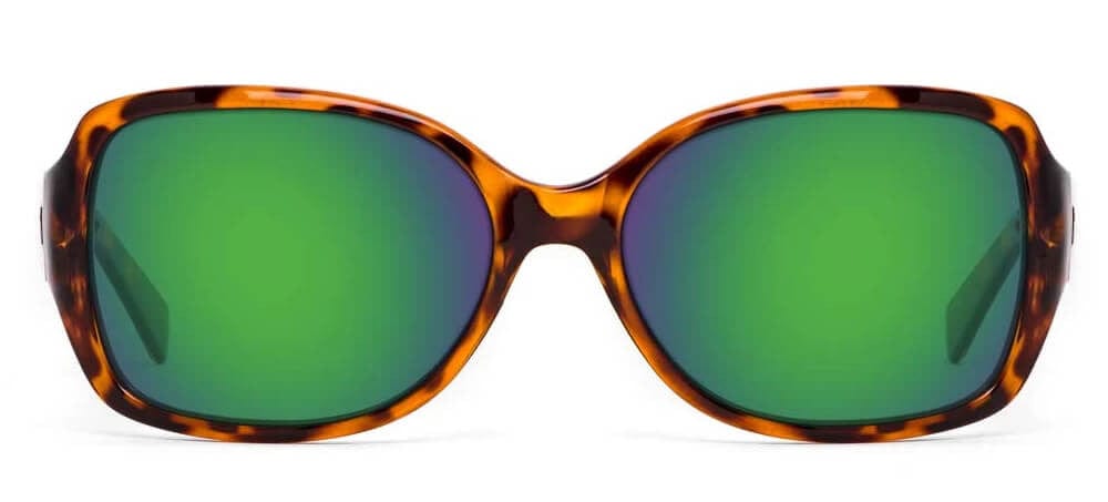 ONOS Breeze Polarized Bifocal Sunglasses with Amber Green Mirror Lens - Front View