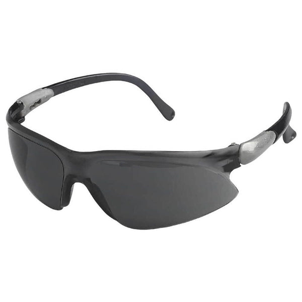 KleenGuard Visio Safety Glasses Silver Temple Smoke Anti-Fog Lens