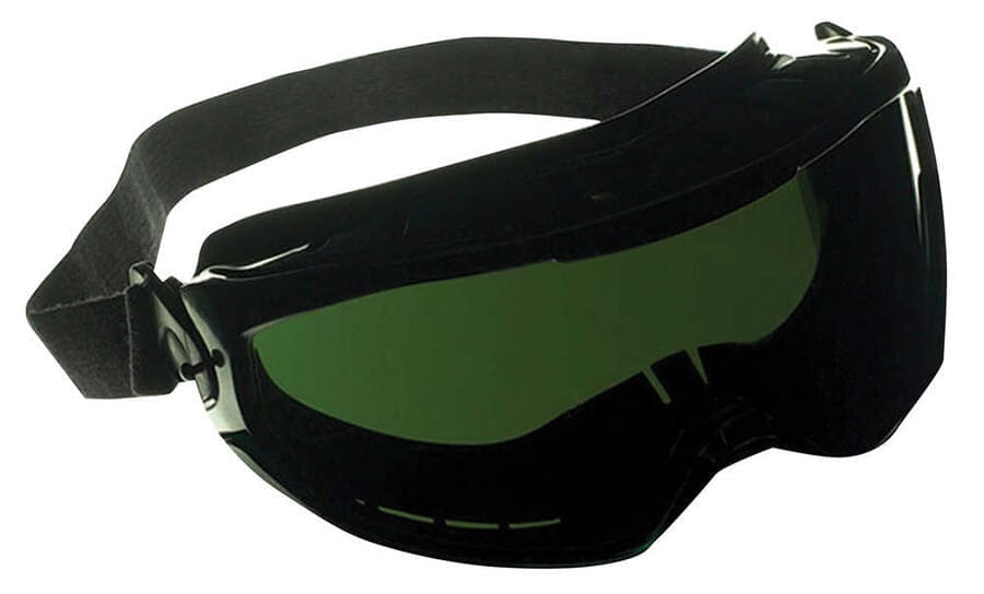 KleenGuard Monogoggle XTR with Black Frame and Shade 5 Anti-Fog Lens