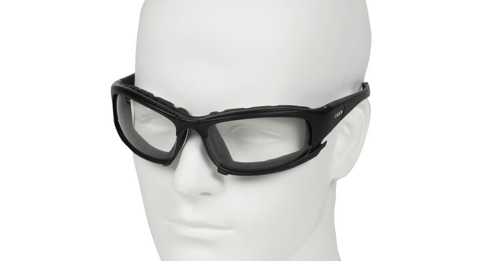 KleenGuard Calico Foam-Padded Safety Glasses with Clear Anti-Fog Lens 25672 - Demo