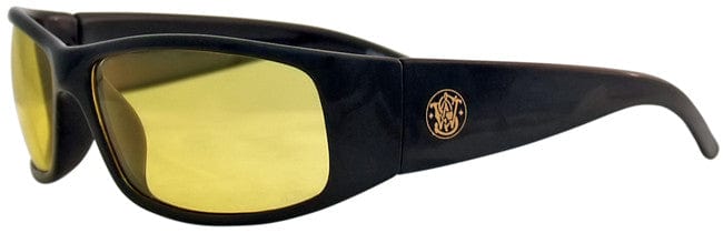 Smith & Wesson Elite Safety Glasses Amber Anti-Fog Lens 21305 Side View
