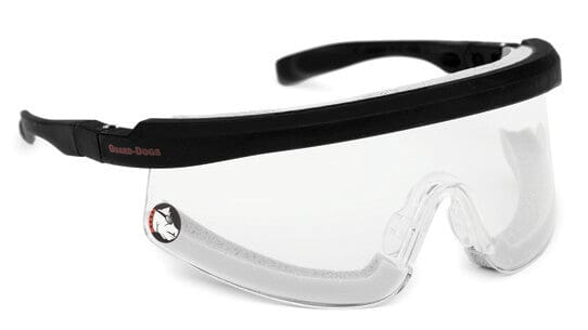 Guard Dogs Purebred Safety Glasses with High Heat Foam and Clear Lens