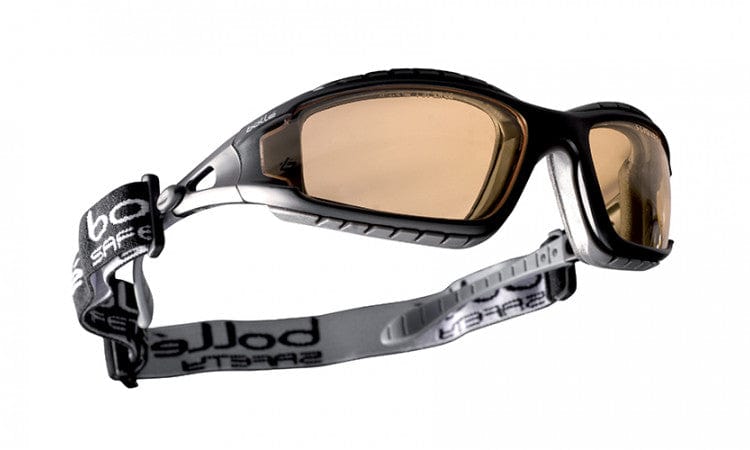 Bolle Tracker Safety Glasses Black Frame Twilight Anti-Fog Lenses 40088