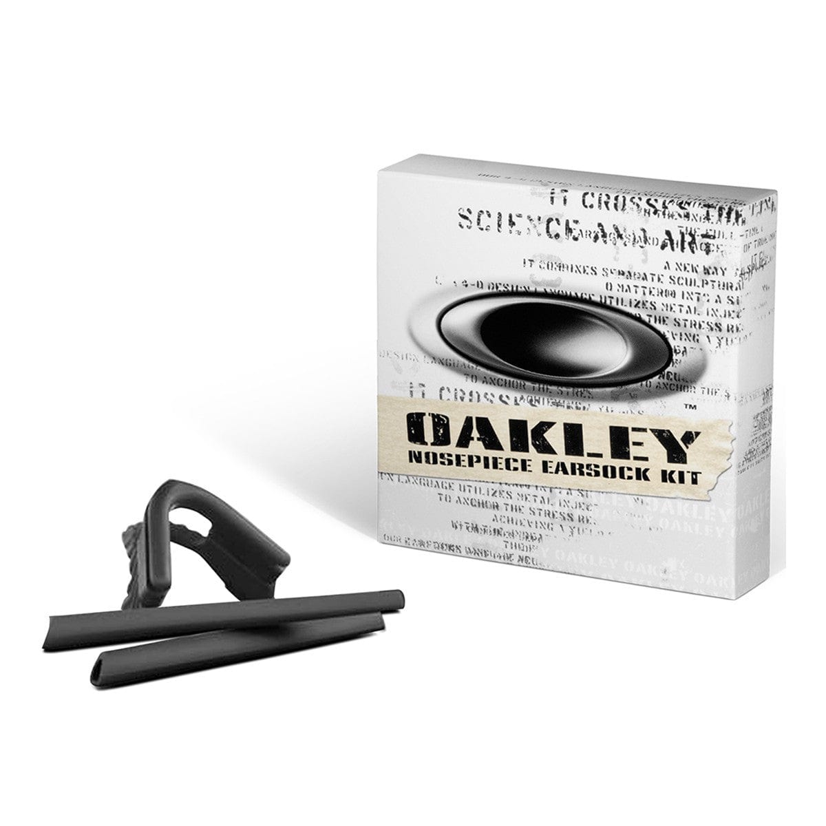 Oakley M-Frame Accessory Kit 06-596 Black Nosepiece with Black Temple Sleeves