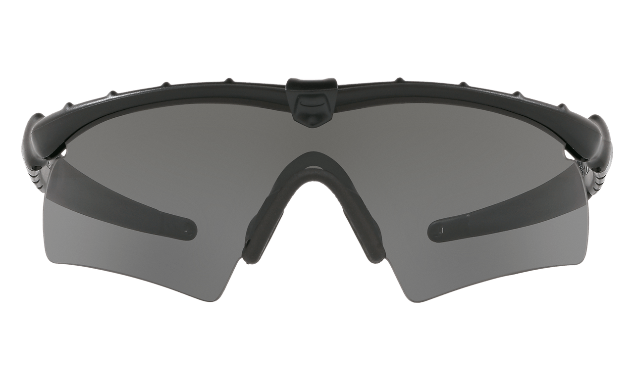 Oakley SI Ballistic M Frame 2.0 Hybrid with Black Frame and Grey Lens 11-142 Front View