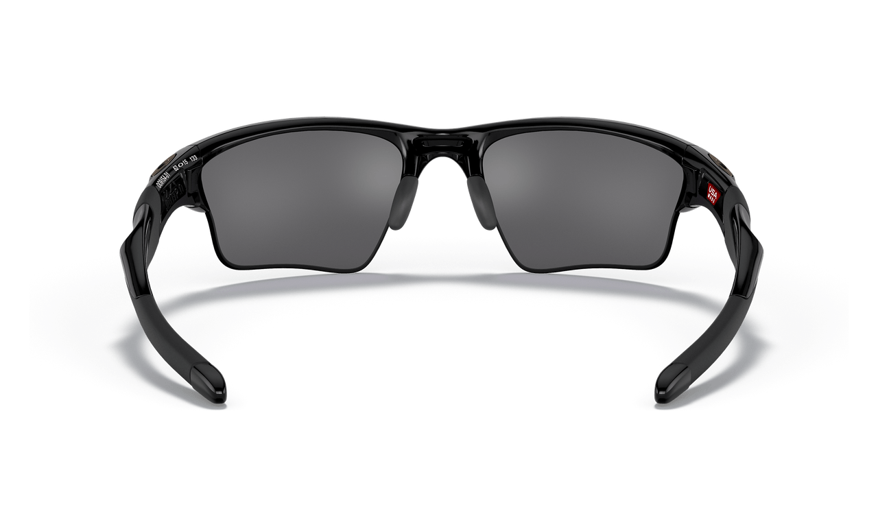 Oakley Half Jacket 2.0 XL Sunglasses with Polished Black Frame and Black Iridium Lenses OO9154-01 Inside View