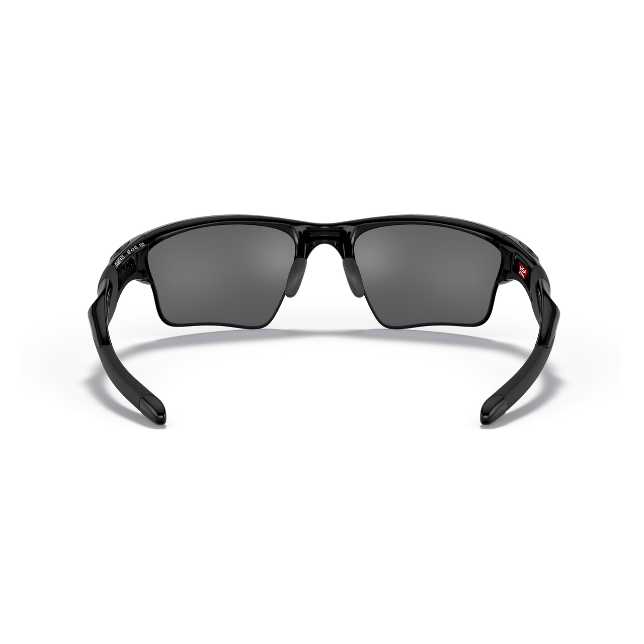 Oakley Half Jacket 2.0 XL Sunglasses with Polished Black Frame and Black Iridium Lenses