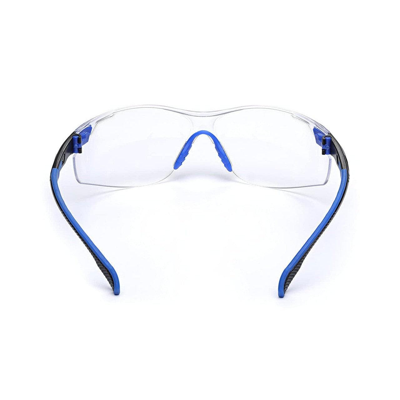 SOS ウェア ライトブルー 3M Solus Safety Glasses Blue Temples Clear Anti-Fog Lens