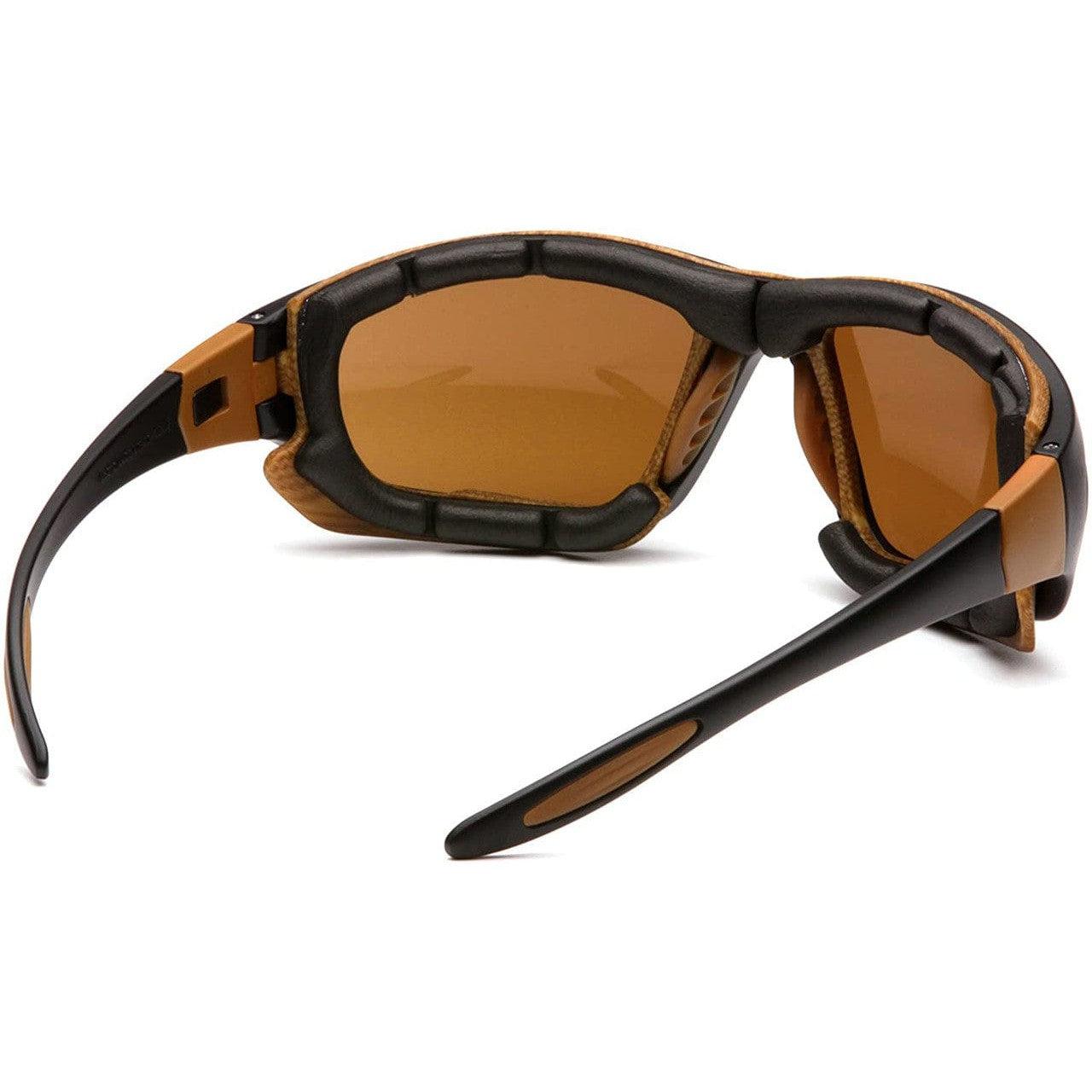 Carhartt Carthage Safety Glasses with Bronze Anti-Fog Lenses