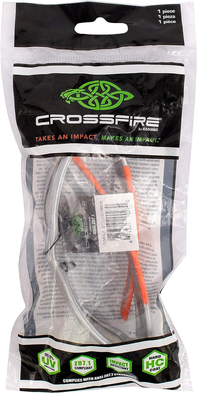 Crossfire Cumulus 412215 Safety Glasses Packaging