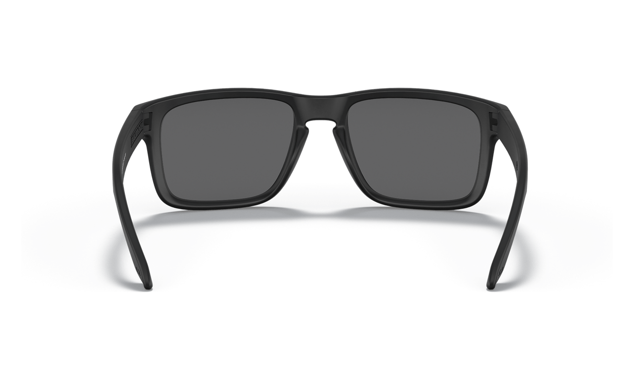 Oakley SI Holbrook Sunglasses with Matte Black Tonal USA Flag Frame and Grey Lens OO9102-E555 Inside View
