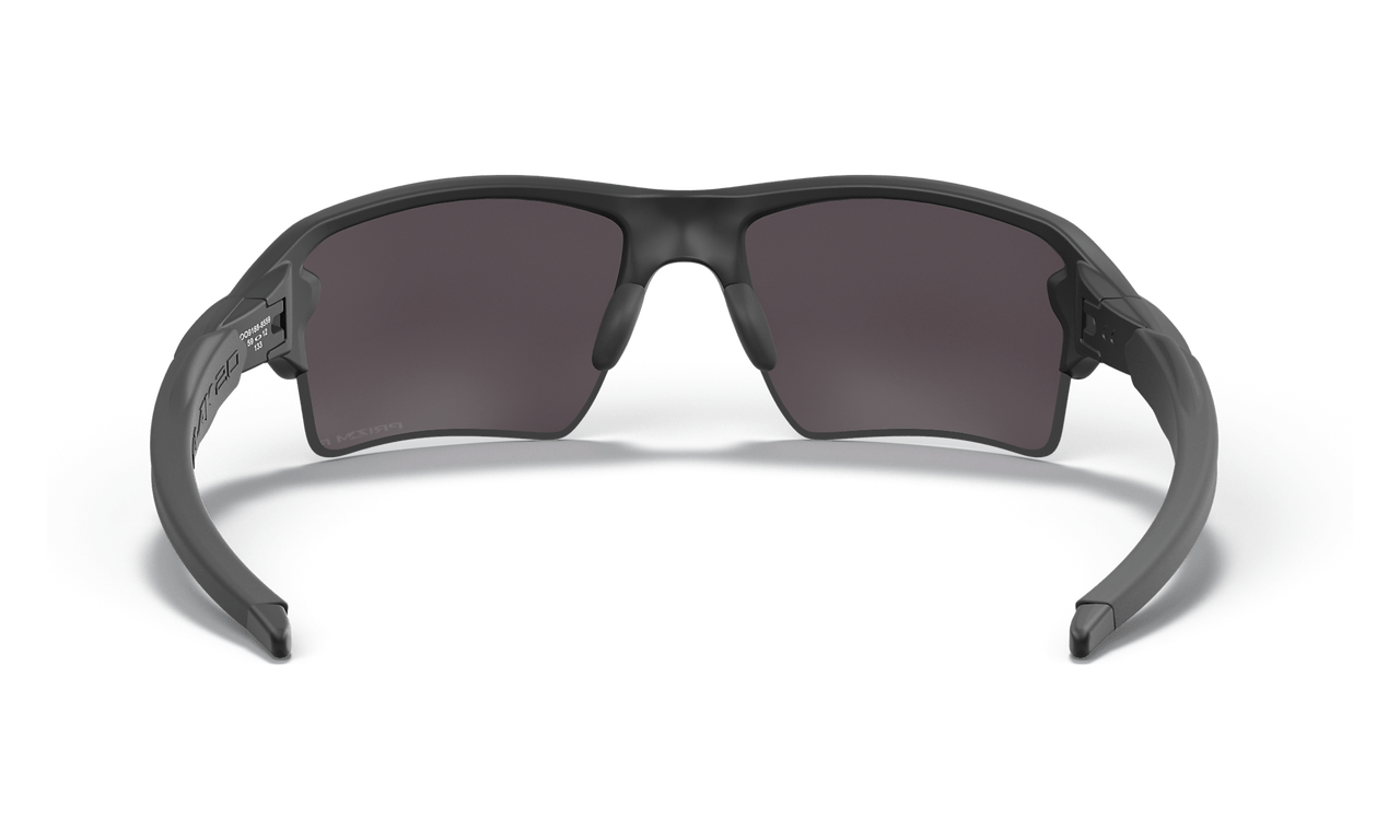 Oakley SI Flak Jacket 2.0 XL with Matte Black Frame and Prizm Grey Polarized Lens OO9188-8559 Inside View