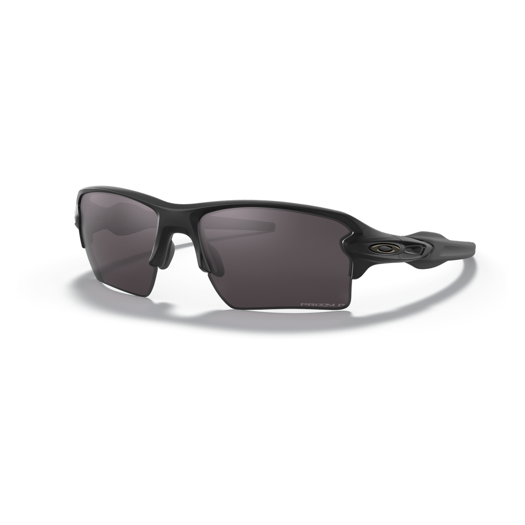Oakley SI Flak Jacket 2.0 XL with Matte Black Frame and Prizm Grey Polarized Lens