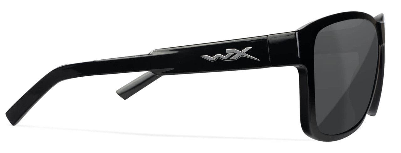 Wiley x Trek Sunglasses Matte Black - Captivate Polarized Grey - Heavyglare