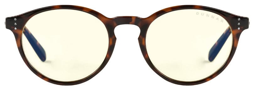 Gunnar Attache Computer Glasses with Tortoise Frame and Amber Lens - Front