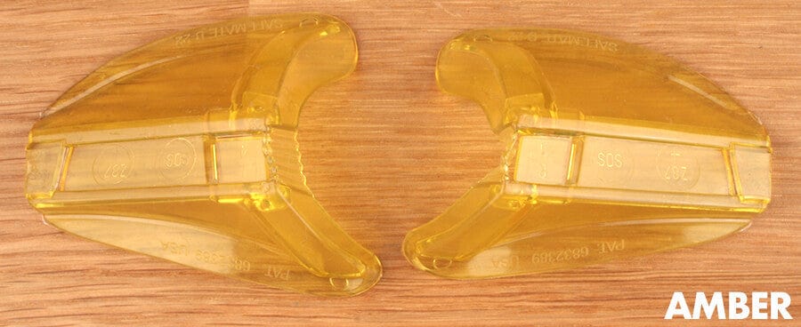 Safety Optical B22 MHS Slip-On Sideshields - Amber