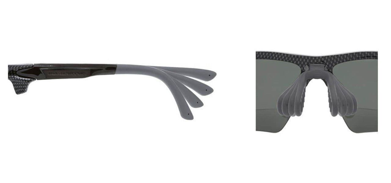 MCR Safety Dominator DM3 Bifocal Safety Glasses with Polarized Gray Anti-Fog Lens Temples and Nosepiece