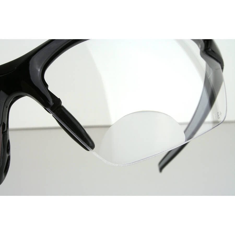 Edge Zorge Magnifier Bifocal Safety Glasses With Clear Lens - Close Up Bifocal