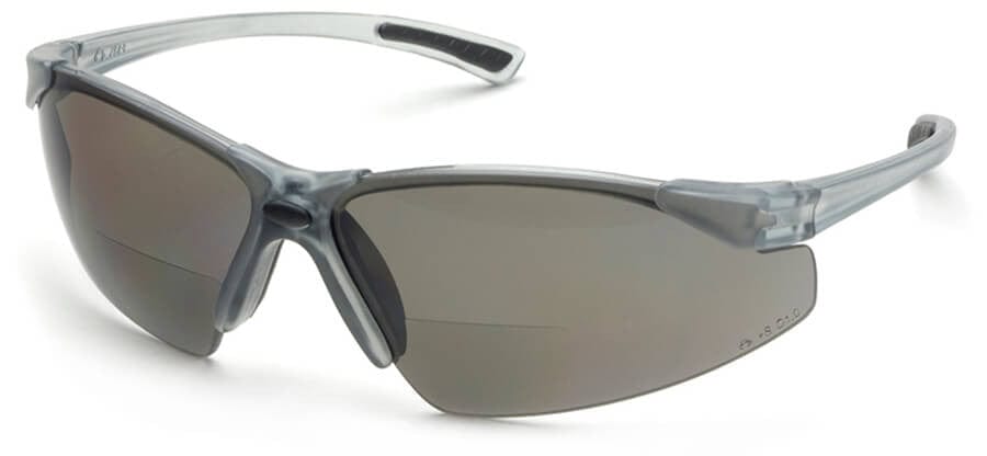 Elvex Rx-200 Bifocal Safety Glasses With Gray Lens