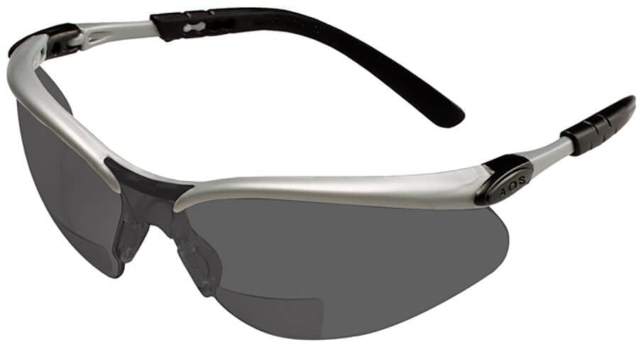 3M BX Bifocal Safety Glasses With Gray Anti-Fog Lens