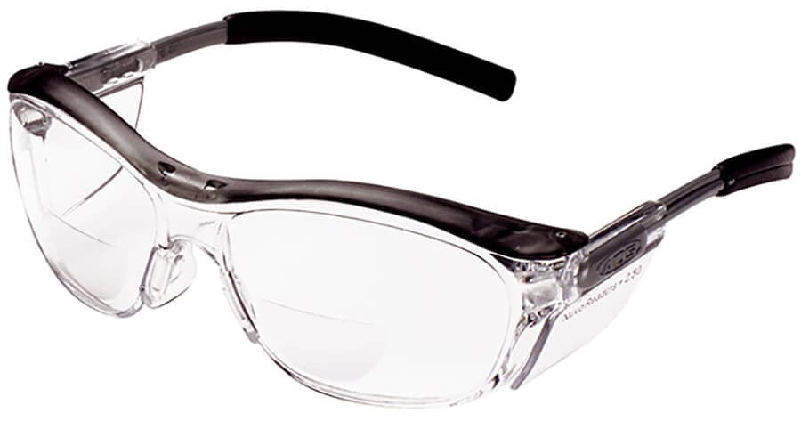 3M Nuvo Reader Safety Glasses with Clear Bifocal Lens