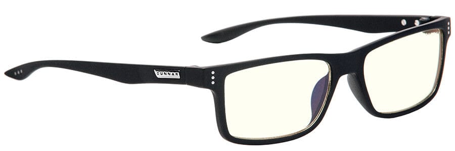 Gunnar Vertex Computer Reading Glasses with Onyx Frame and Clear Lens