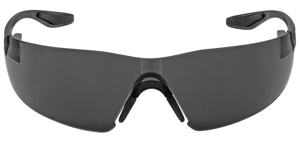 Bullhead Discus Safety Glasses with Smoke Anti-Fog Lens BH2833AF - Front View
