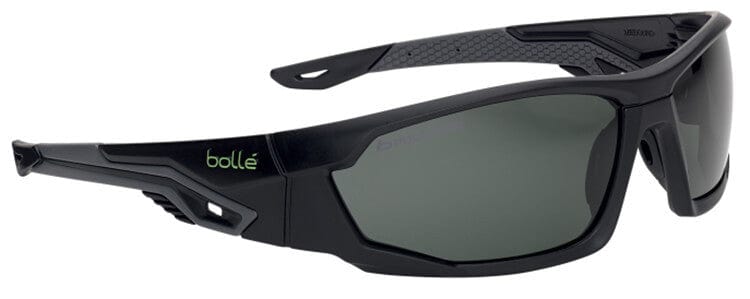 Bolle Mercuro Safety Glasses with Polarized Smoke Lens