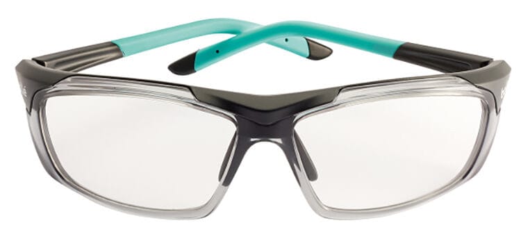 Bolle Harper Safety Glasses with Clear Blue-Blocker Lens PXFHARP208