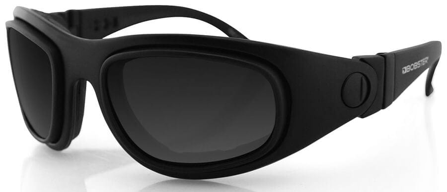 Bobster Sport & Street II Blk Frm 3 Lens Pkg Motorcycle Sunglasses