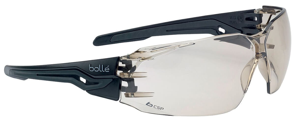 Bolle Silex Plus BSSI Safety Glasses with CSP Platinum Anti-Fog Lens PSSSILPC13B