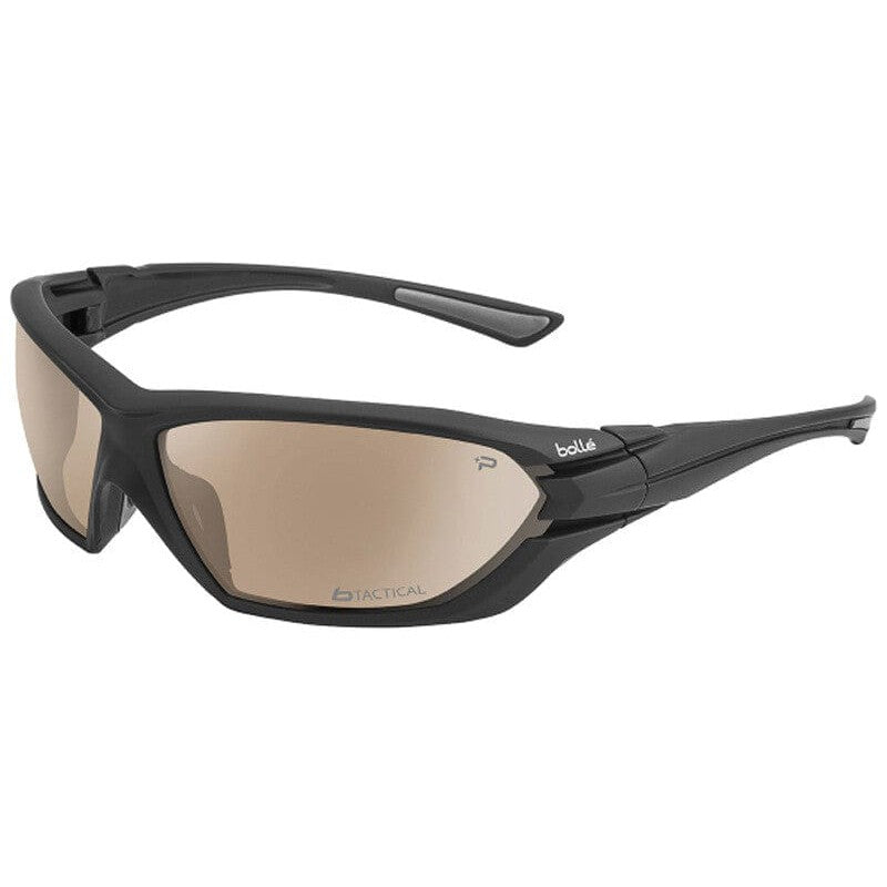 Bolle 40148 Assault Tactical Safety Glasses Matte Black Frame with Bronze CSP Anti-Fog Lens