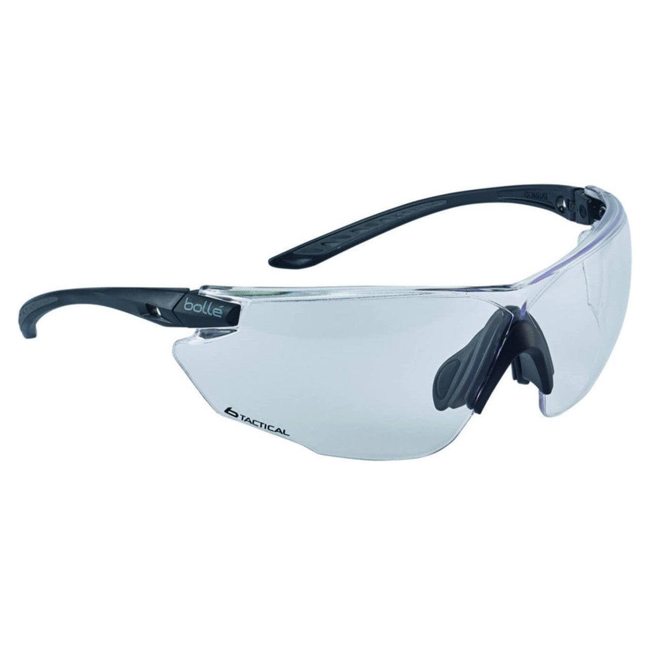 Bolle Combat Tactical Safety Glasses Kit with Clear Anti-Fog, ESP and Smoke Lenses COMBKITN - Clear Lens