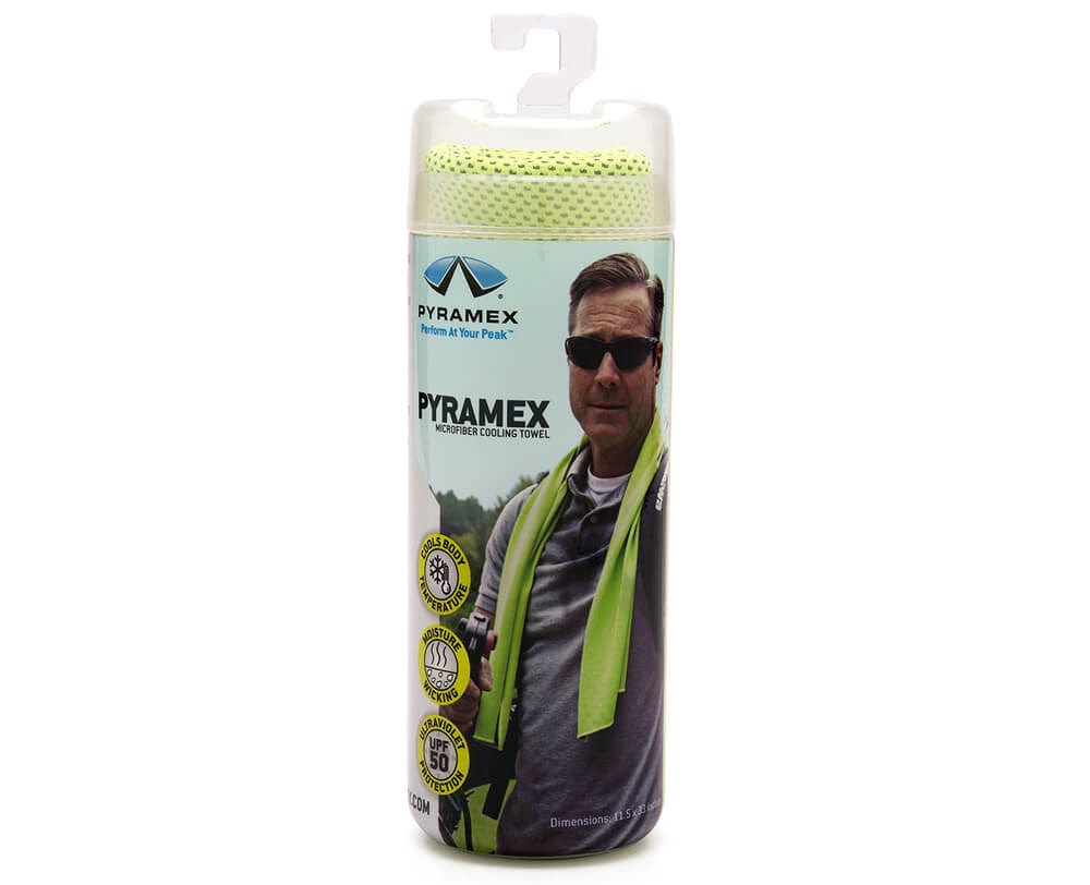 Pyramex C330 Moisture Wicking Cooling Towel - Packaging