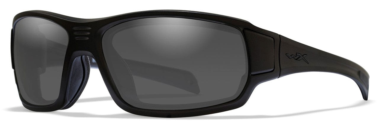 Wiley X Breach Safety Sunglasses with Matte Black Frame and Smoke Grey Lens