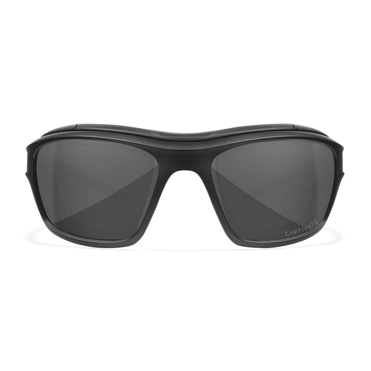 Wiley X Ozone Safety Glasses with Black Foam-Padded Frame and Captivate  Polarized Grey Lens