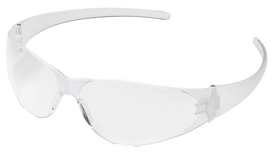 Crews CK1 Safety Glasses with Clear Anti-Fog Lens