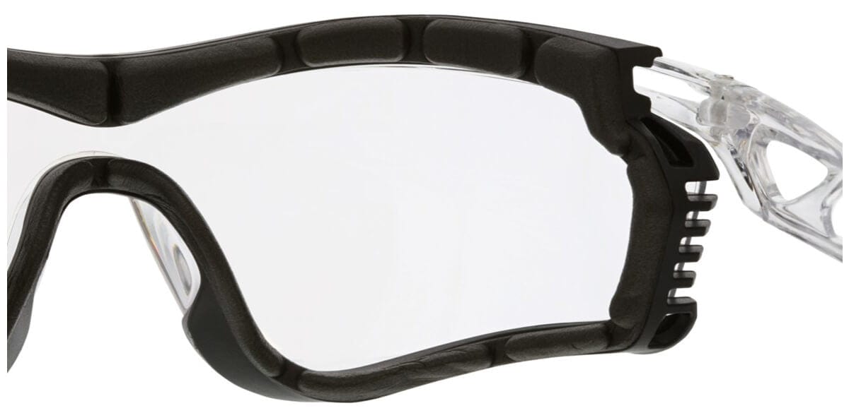 Crews Checklite CL5 Safety Glasses with Foam Gasket and Clear MAX6 Anti-Fog Lens CL510PF - Foam Gasket